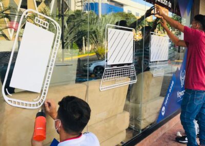 Instalación en Centro Comercial