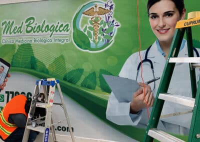 instalación de vinil