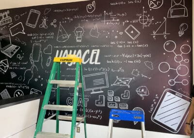 instalación de vinil