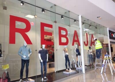 Instalación en Centro Comercial