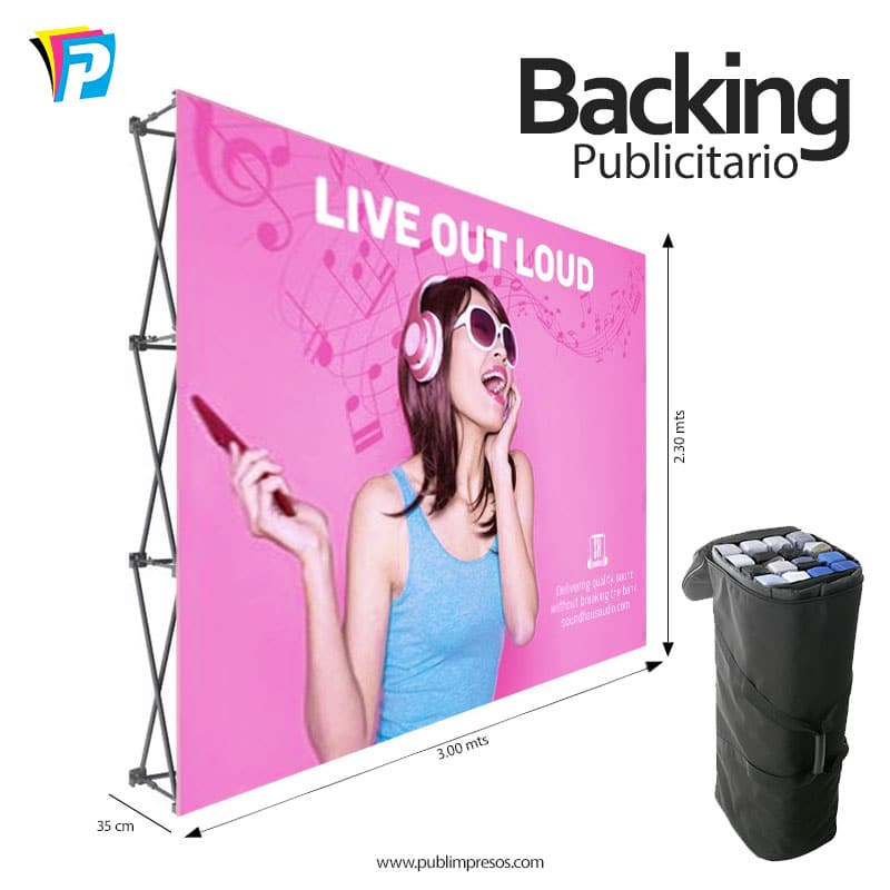 Backing Publicitario El Salvador